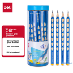 Deli thick head refillable ink marker oily big head logistics express office marker red 10 pieces/box S552