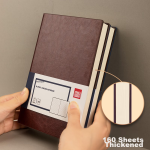 Deli [Super Hot Style] Folder Board Clip Writing Pad Student Test Paper Data Folder Poetry Recitation Board Pad Morandi Color File Storage Color Random 72641 - Image 3