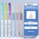 Deli thick head large capacity huge write erasable whiteboard pen office teaching meeting student stationery three times writing ink volume 8 pieces/box SK520 black - Image 8